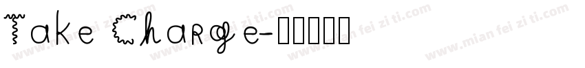 Take Charge字体转换